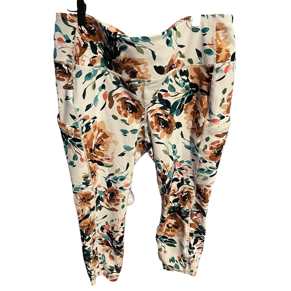 WOMENS TORRID PERFORMANCE CORE CROP ACTIVE LEGGING WITH SIDE POCKETS